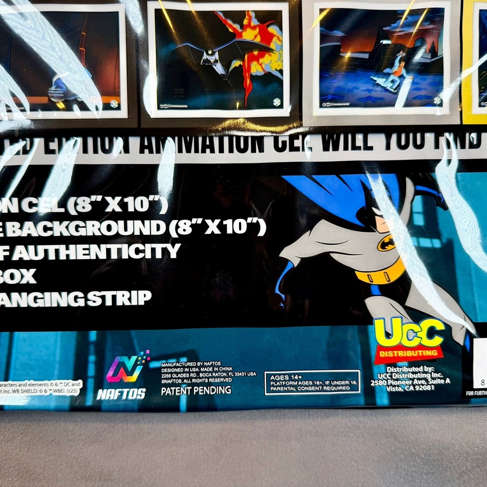Batman The Animated Series Pop Art Animation Cel Series 1 Vehicles Gotham City - Picture 7 of 9